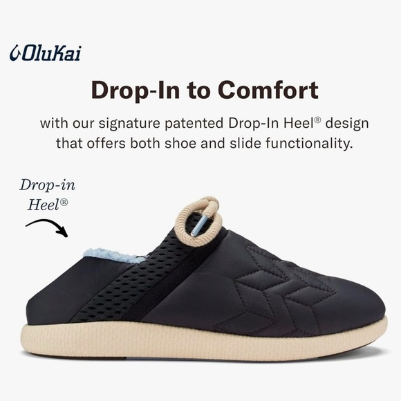 OLUKAI Mahiki Womens Slipper Sneaker, Removable & Washable Footbed - Picture 3 of 12